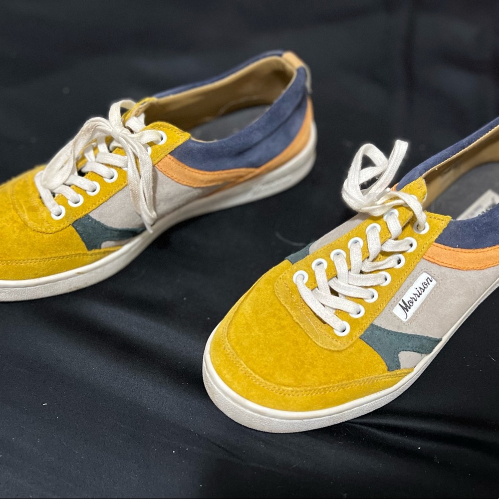 Morrison Suede Leather Fashion Walking Unisex Sneakers Size 41 (~US 9-10) - Picture 2 of 6